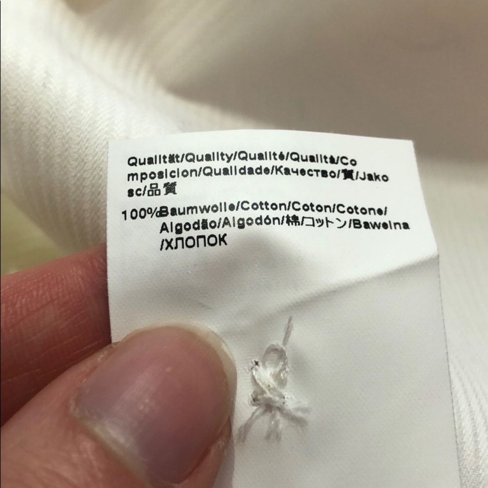 Hugo Boss White Button Down Business Top - Picture 8 of 8